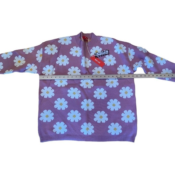 Net.153 sweater pink sweater sz M/L - Picture 5 of 5